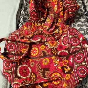 Vera Bradley Carnaby travel set